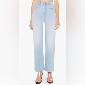 Mother “the Rambler Zip Flood” in cherie cherie (Light Blue Women's Jeans)